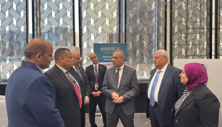 رئيس البنك الزراعي المصري يتفقد الأعمال النهائية بمقر البنك بالعاصمة الإدارية تمهيداً لافتتاحه قريباً