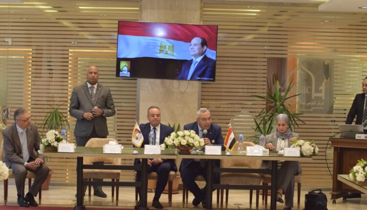 رئيس بحوث الاسكان والبناء يستقبل وفداً من جمهورية العراق فى مجالات العماره الخضراء والعمران الاخضر