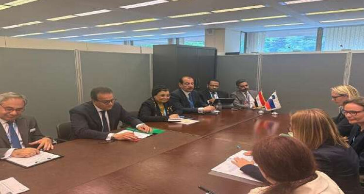 وزير الصحة يبحث مع نظيرته السلوفينية التعاون في العديد من المجالات الطبية